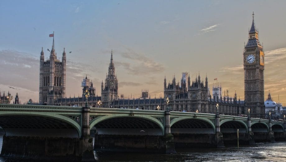 Britisches Parlamentsgebäude