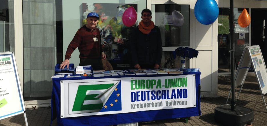 Informationsstand der EUROPA-UNION