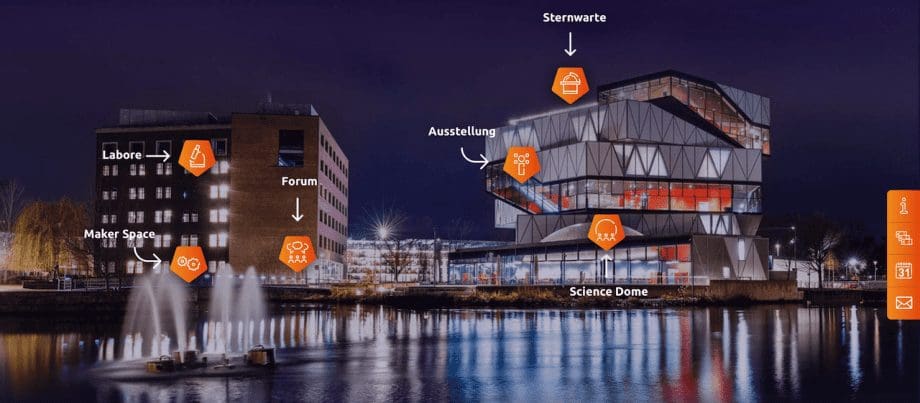Bild von der Website