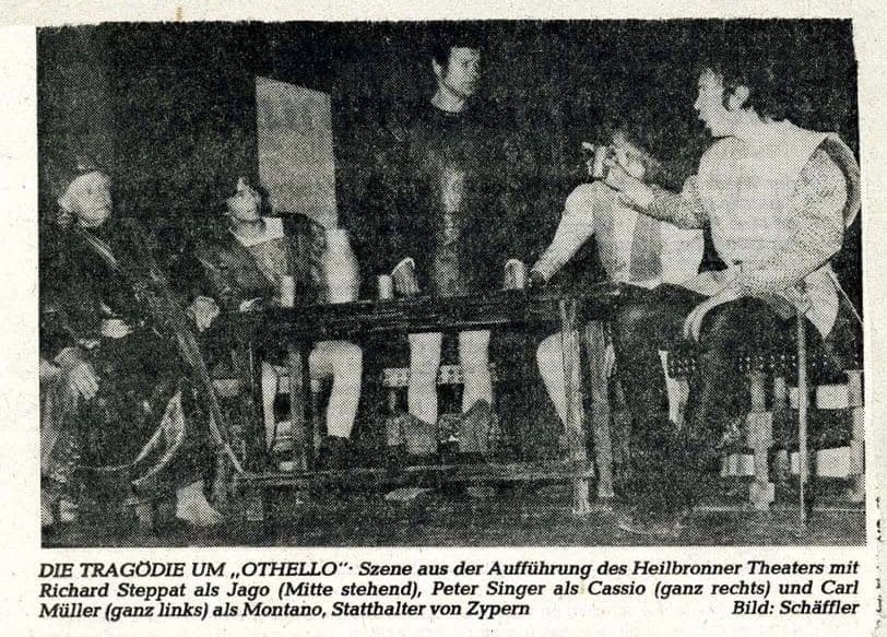 Zeitungsausschnitt aus der Heilbronner Stimme