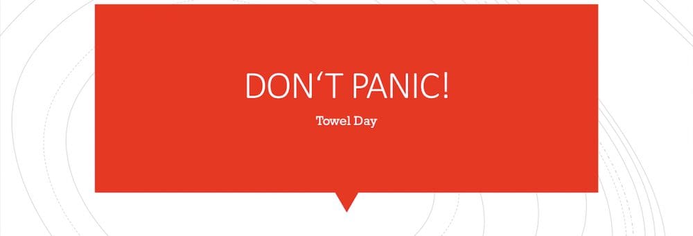 Don't panic!