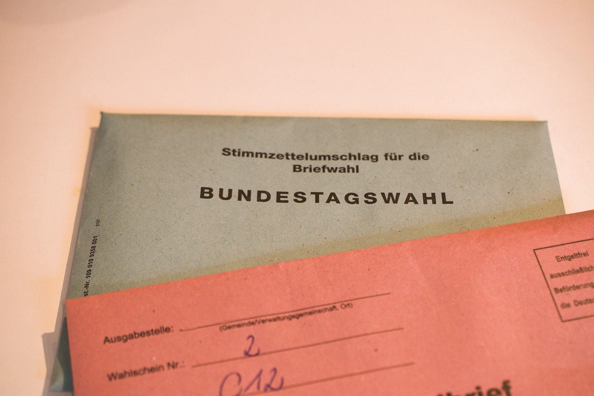 Wahlunterlagen