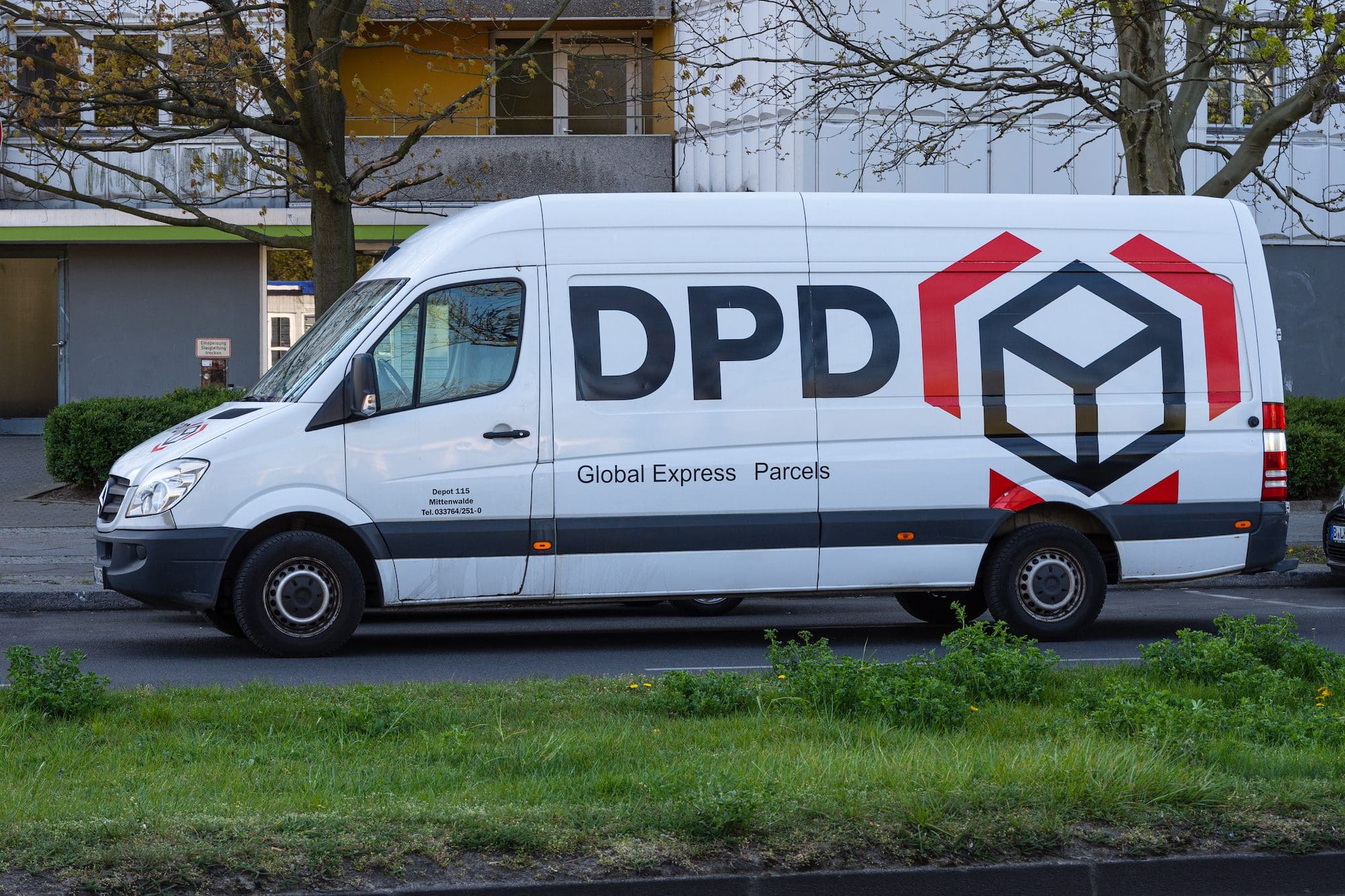 DPD Zustellfahrzeug