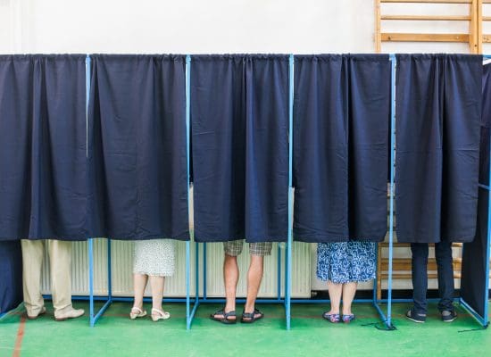 Wahlkabinen