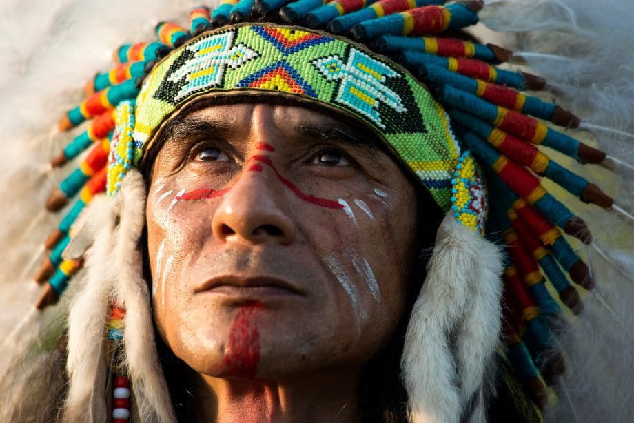 Indianerhäuptling