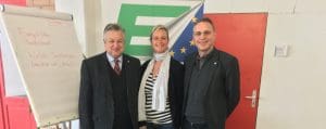 Drei Moderatoren 2017