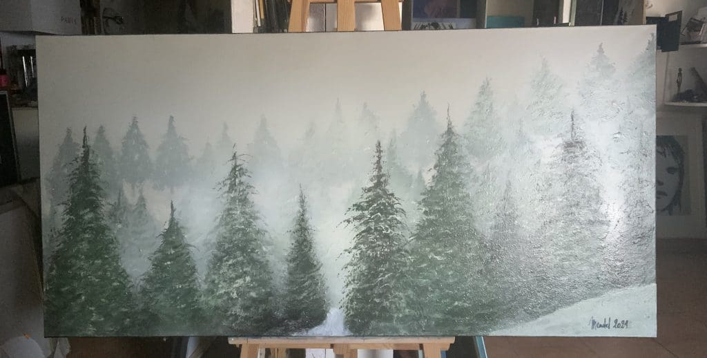 Schwarzwaldbild | Tannen und Fichten
