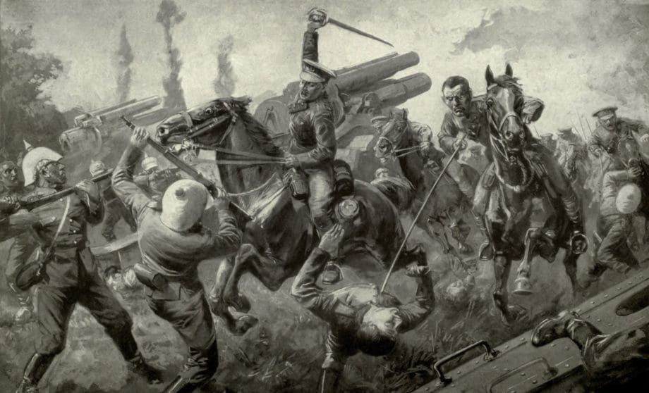 Von Mons nach Cambrai
