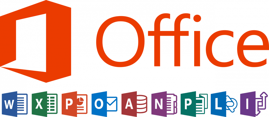 Logos von Microsoft Office