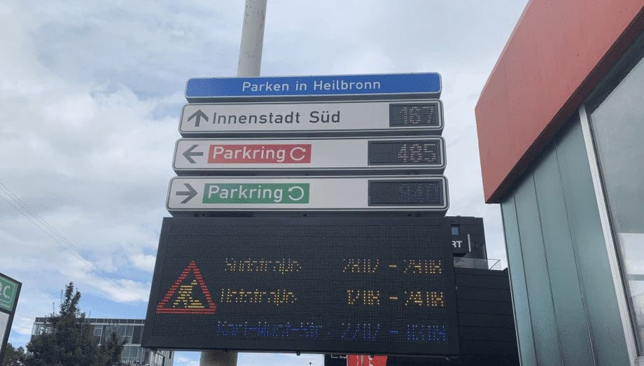 Verkehrsleitsystem