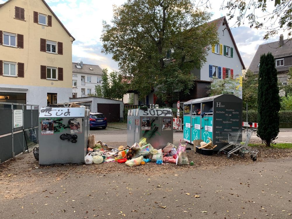 Wertstoffsammelstelle