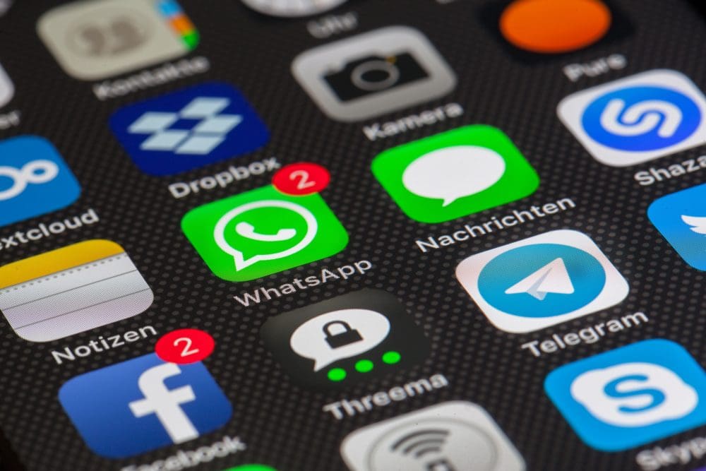 Verschiedene Messenger